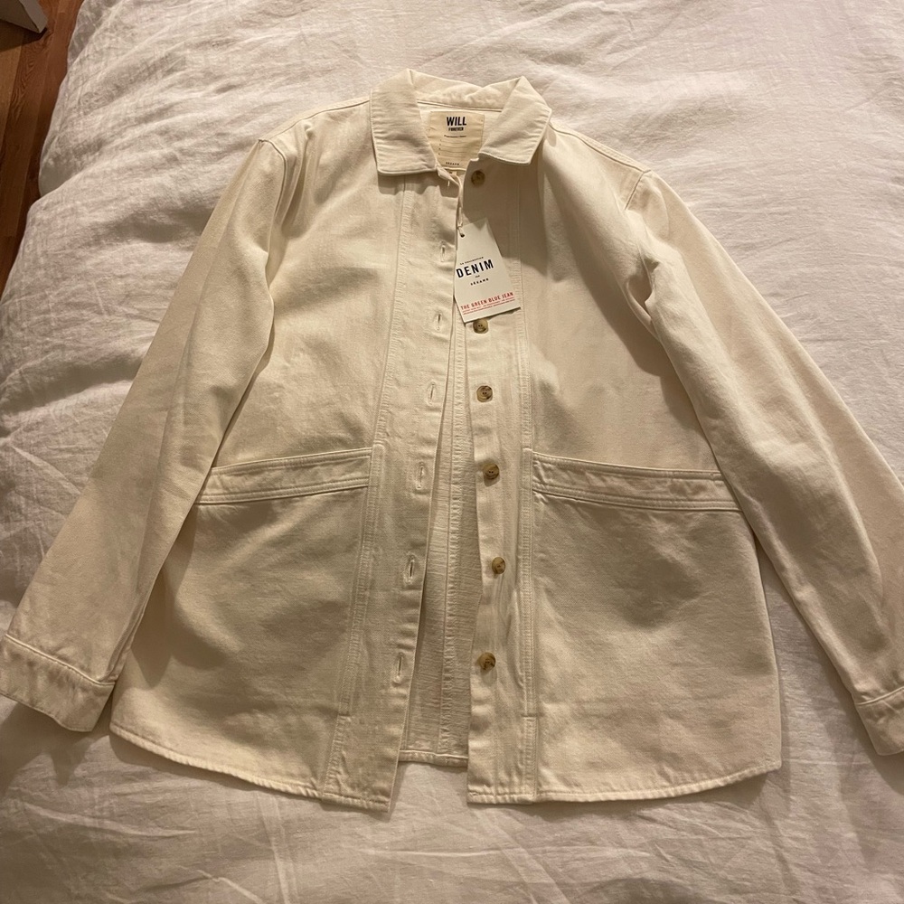Sezane Ecru Will Jacket NWT size M